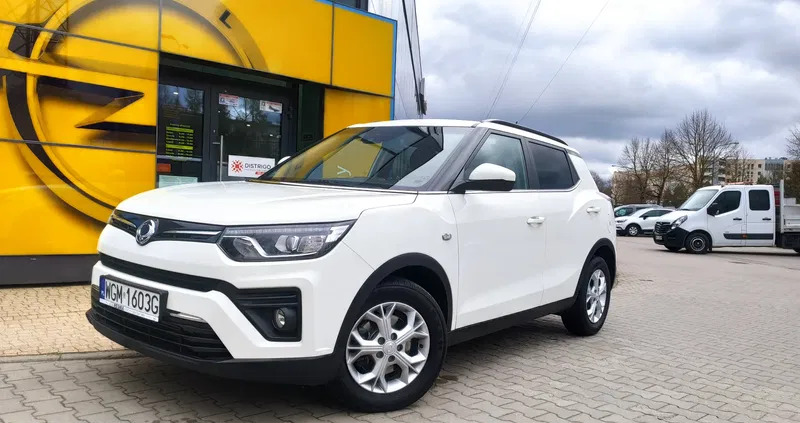 ssangyong SsangYong Tivoli cena 74800 przebieg: 33538, rok produkcji 2021 z Chociwel